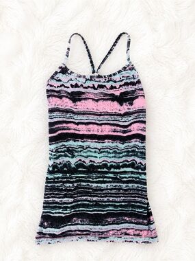 IVIVVA by Lululemon Youth Size 10 Athletic Tank Top with Built-In Sports Bra